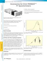 Accessories for Oriel MIR8025� FT Spectrometers  