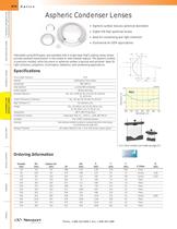 Aspheric Condenser Lenses  