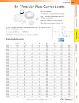 BK 7 Precision Plano-Convex Lenses