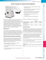 Class A Solar Simulators  