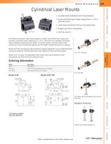 Cylindrical Laser Mounts  