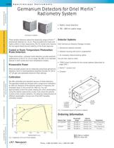 Germanium Detectors for Oriel Merlin� Radiometry System  