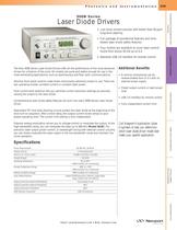 Laser Diode Drivers, 500B Series  