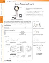 Lens Focusing Mount  