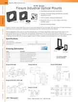 MFM Series Compact Stainless Steel Industrial Flexure Mounts  