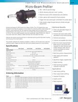 Micro-Beam Profiler  