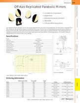 Off-Axis Replicated Parabolic Mirrors  