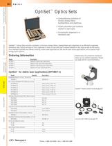 OptiSet� Optics Sets  