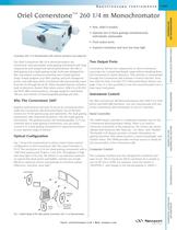 Oriel Cornerstone� 260 1/4 m Monochromator  