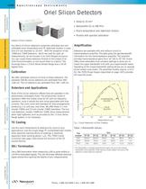 Oriel Silicon Detectors  