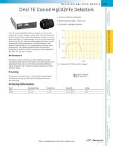 Oriel TE Cooled HgCdZnTe Detectors  