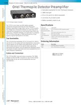 Oriel Thermopile Detector Preamplifier  