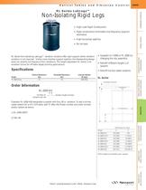 RL Series LabLegs� Non-Isolating Rigid Legs  