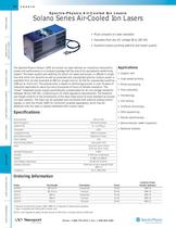 Solano Series Air-Cooled Ion Lasers  