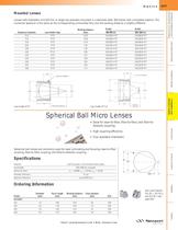 Spherical Ball Micro Lenses  