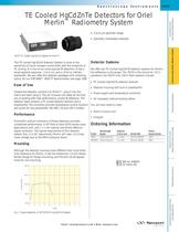 TE Cooled HgCdZnTe Detectors for Oriel Merlin� Radiometry System  