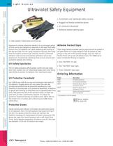 Ultraviolet Safety Equipment  