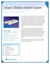 Unison� Ultrafast Amplifier System