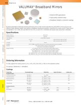 VALUMAX� Broadband Mirrors  