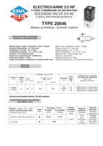 2-way diaphragm solenoid valve datasheet
