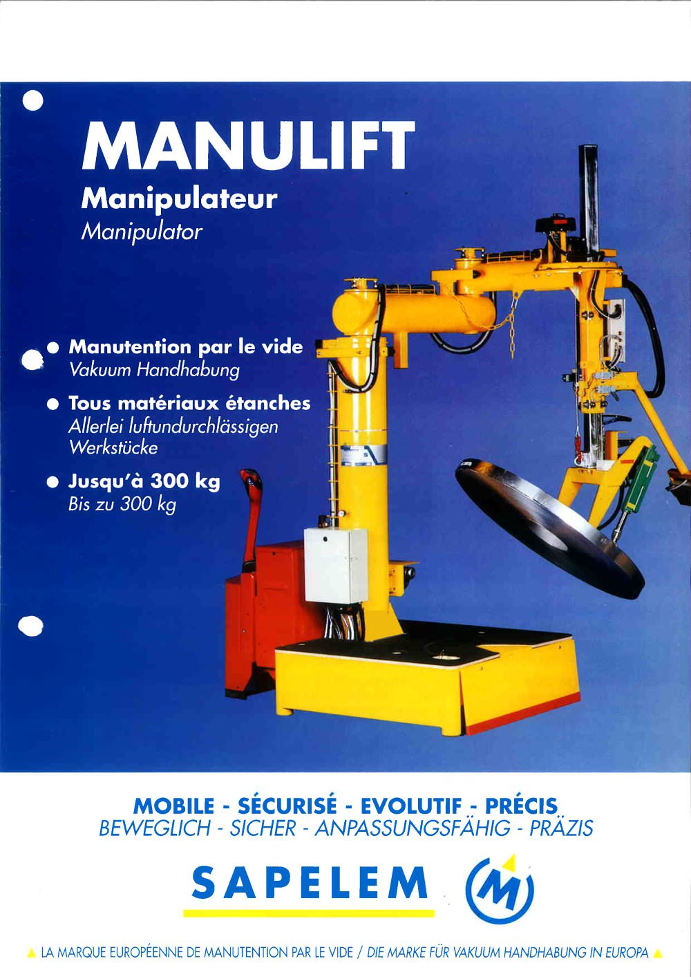 MANULIFT - SAPELEM