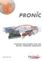 PRONIC TAPPING SOLUTIONS line of products