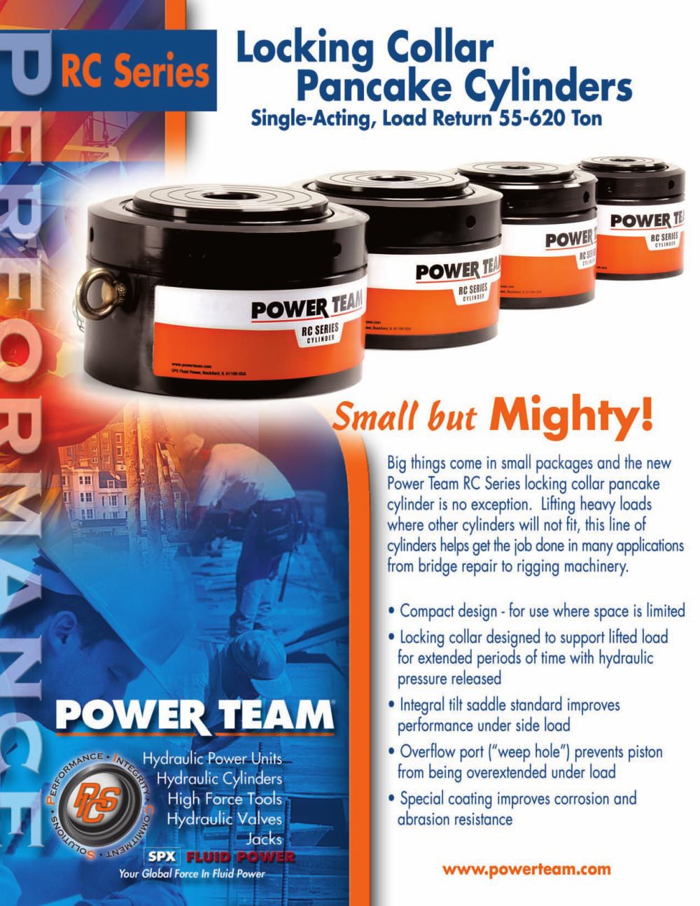 Pancake Cylinders - SPX Hydraulic Technologies