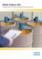 Atlas Copco LZL, air motor for demanding mixing needs