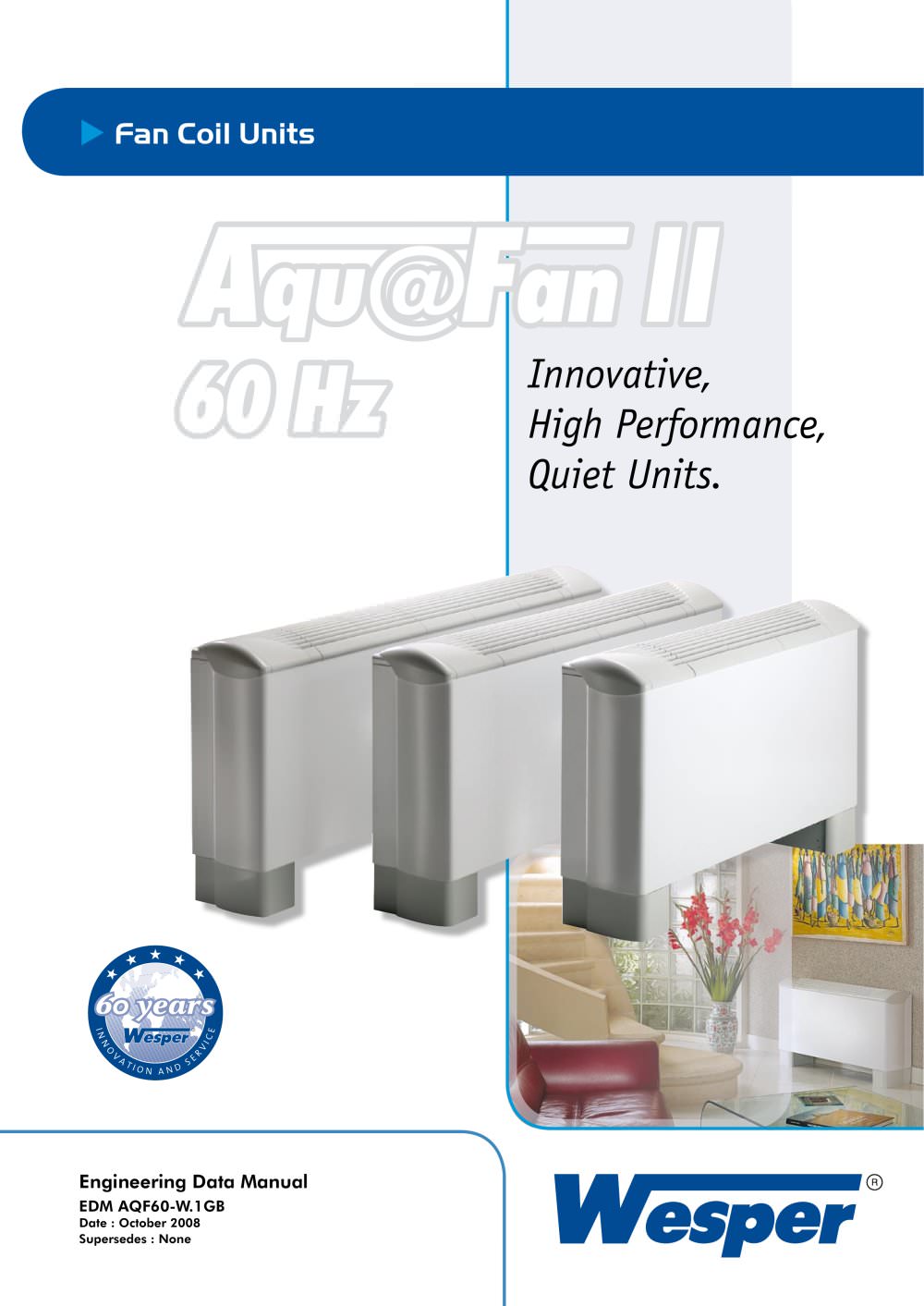 Aqu@Fan II Fan Coil Units - WESPER