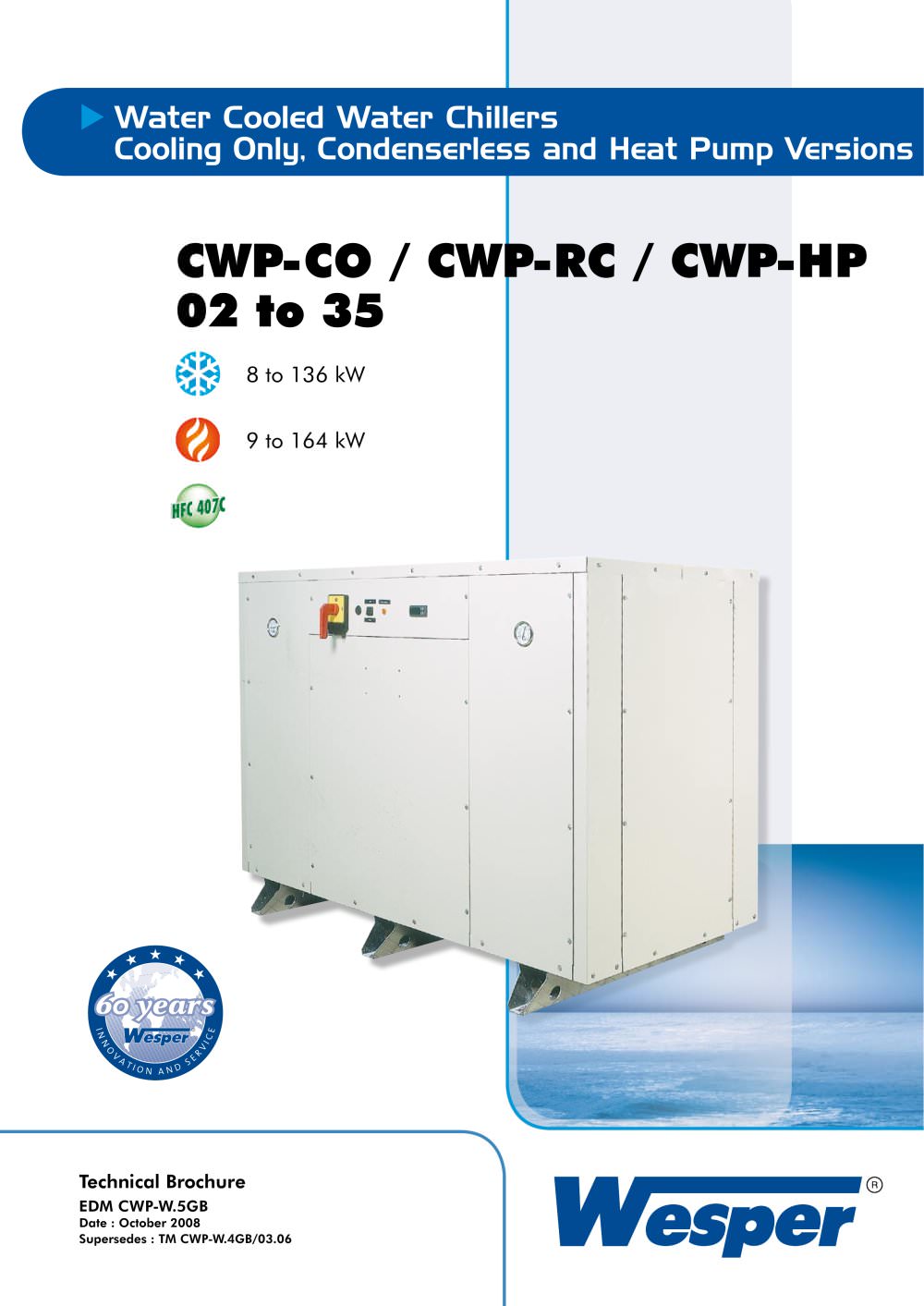 Models CWP 02 to 35 - WESPER