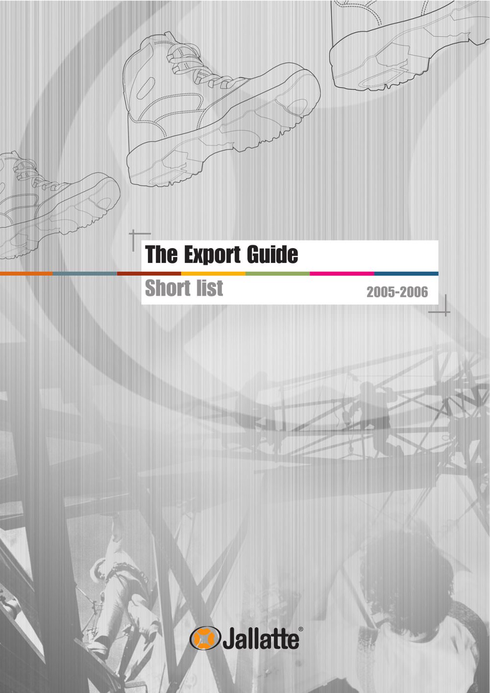 Jallatte 2006 Short List catalogue - JALLATTE