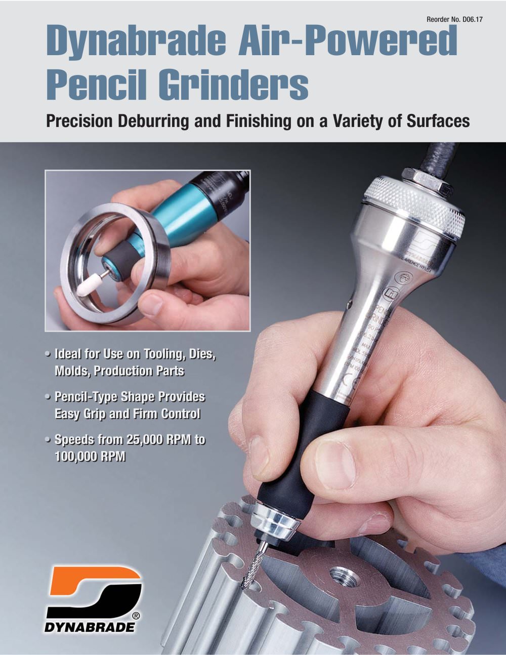 Dynabrade Air-Powered Pencil Grinders - DYNABRADE Europe