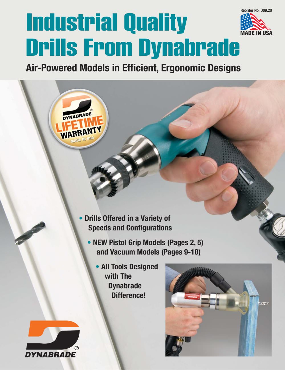 Industrial Quality Drills - DYNABRADE Europe