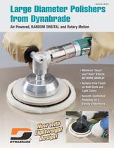 Large Diameter Polishers from Dynabrade