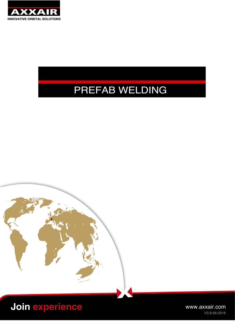 E-catalog Prefabrication welding Axxair - AXXAIR