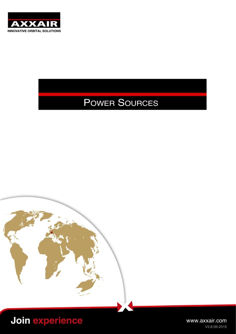 E-catalogue power source - AXXAIR