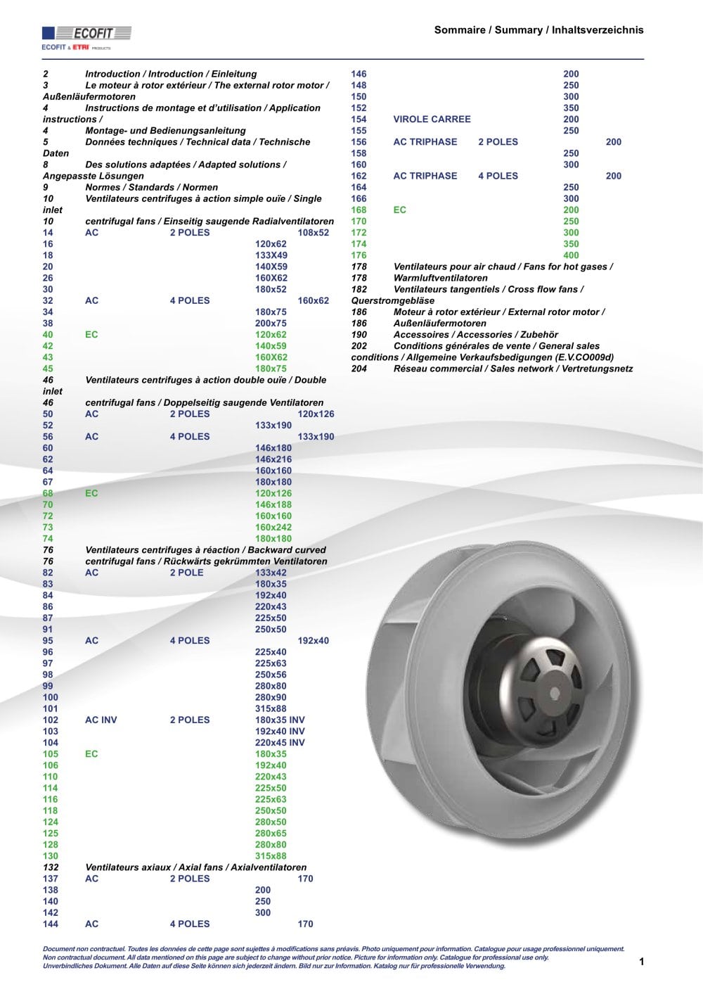 ECOFIT & ETRI - 2352, 40437, 4004, 81599