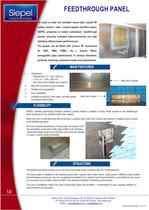 feedthrough panel
