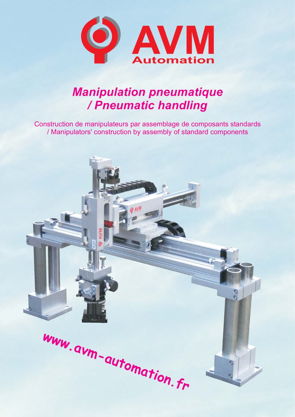 PNEUMATIC HANDLING (Synoptic board) - AVM AUTOMATION