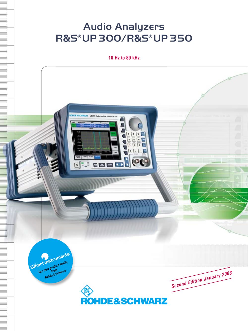 Audio Analyzers &cedil;UP 300/&cedil;UP 350 - Rohde Schwarz