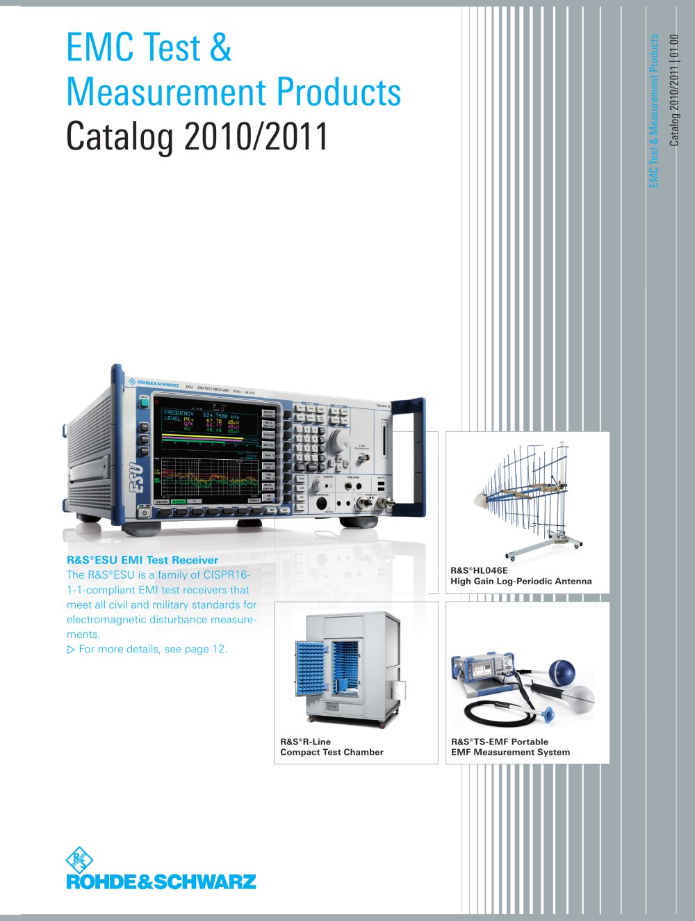 "EMC Test and Measurement Products Catalog 2010/2011" - Rohde Schwarz