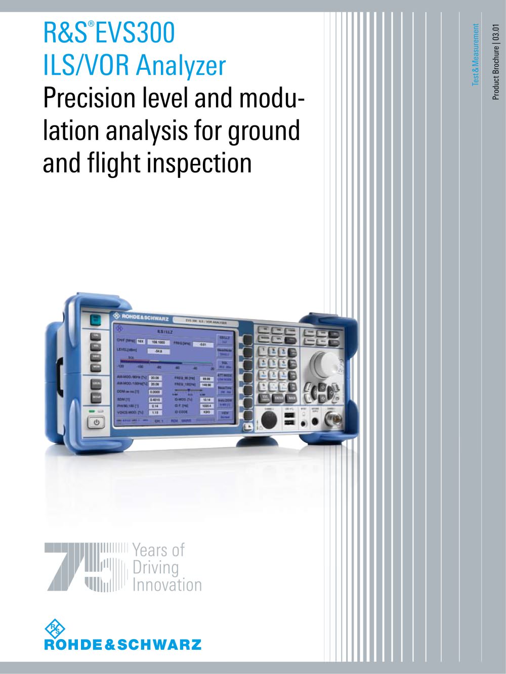 R&S&reg;EVS300 ILS/VOR Analyzer - Rohde Schwarz