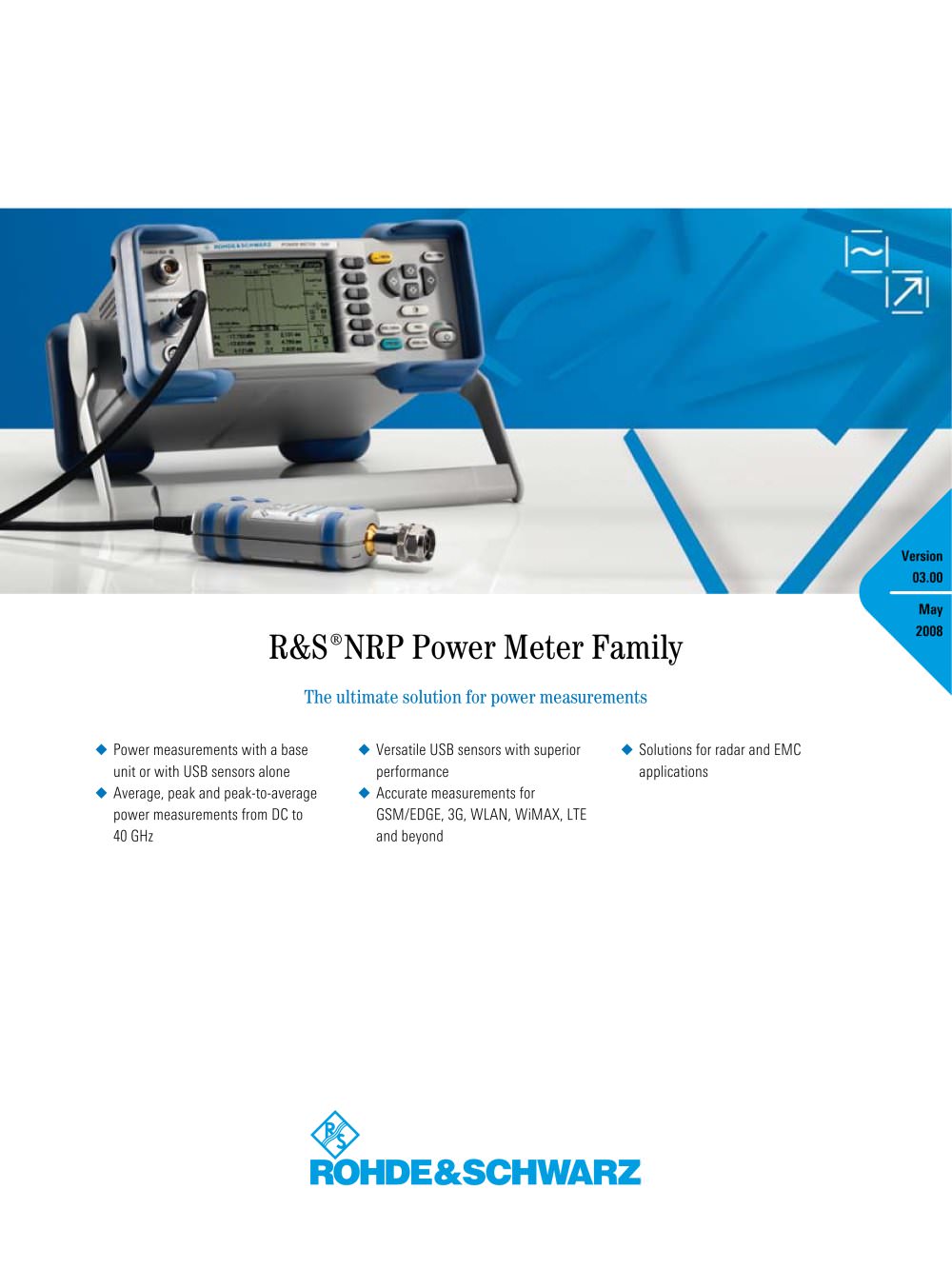 R&S&reg;NRP Power Meter - Rohde Schwarz