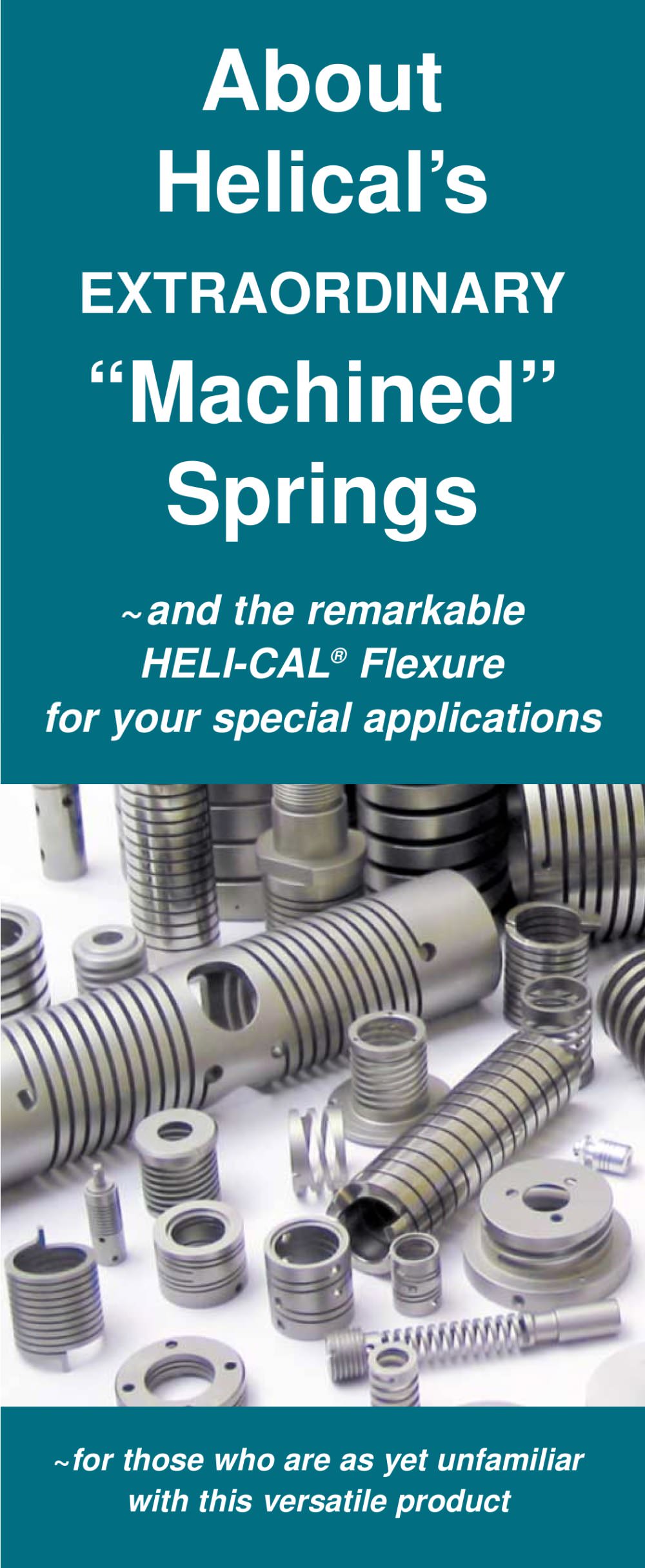 Machined Springs Pamphlet - HELICAL