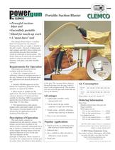 Power Gun - Portable Suction Blast Tool