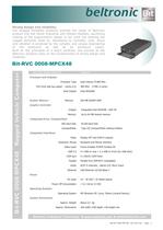 Bit-RVC MPCX48 Beltronic Industrial Technology Fully Rugged Vehicle Computer