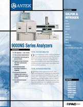 9000NS - TOTAL NITROGEN & SULFUR ANALYZER