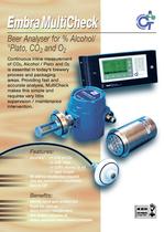 Embra MultiCheck : Beverage Analyser for CO2 & �Brix or %Alcohol.
