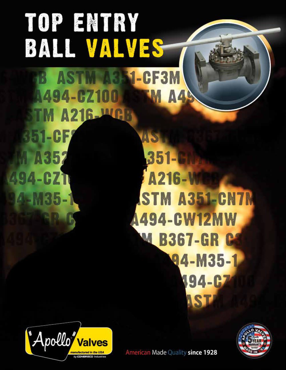 TOP ENTRY BALL VA LV ES - Conbraco Industries
