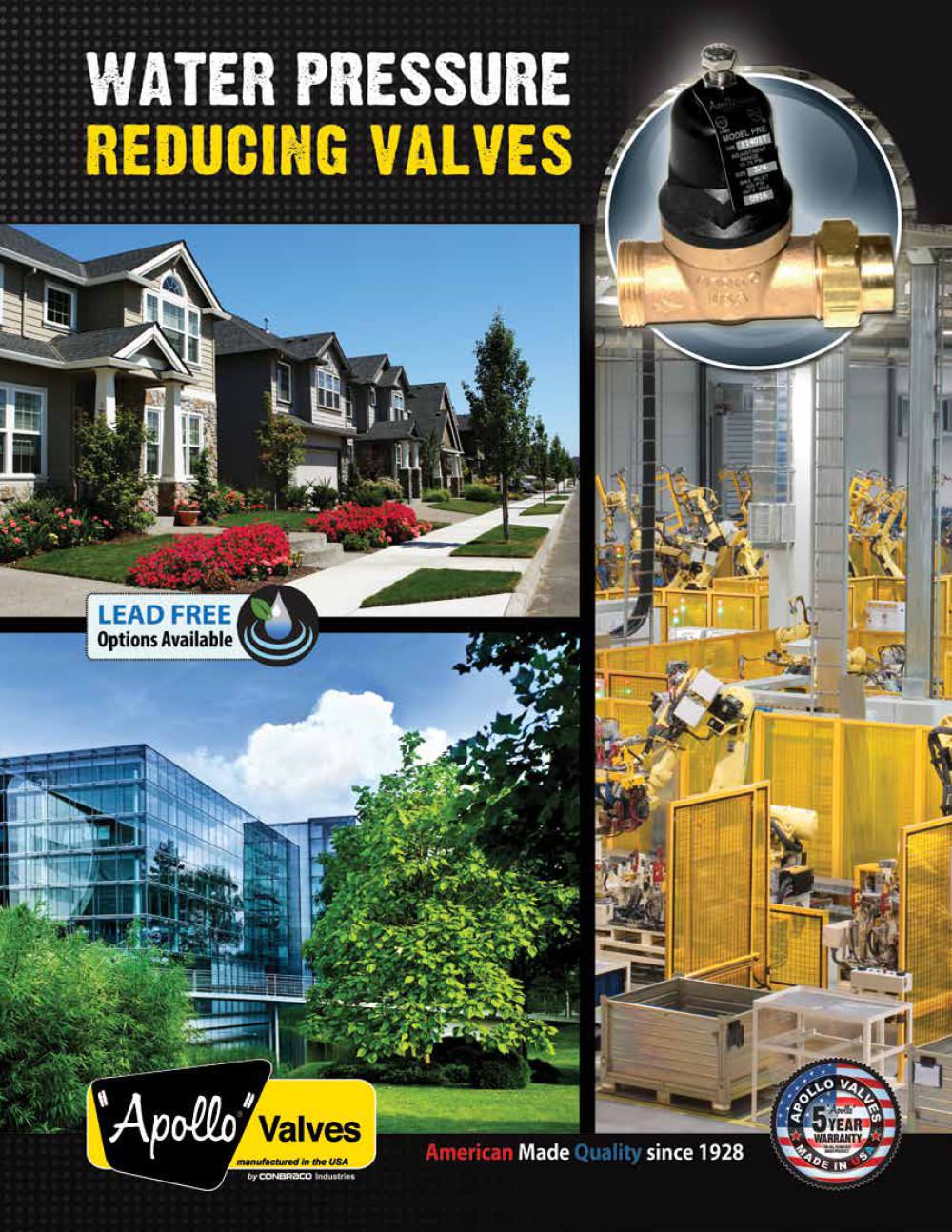 WATER PRESSURE REDUCING VALVES - Conbraco Industries